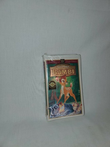 Bambi vhs 55th - vhs, anniversary