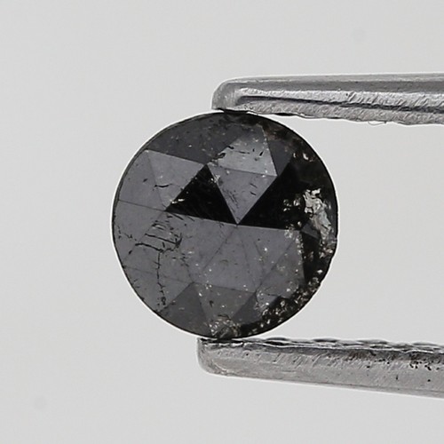 Diamant rond 38ctw - 0.38ctw, noir