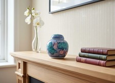 Mini Jarre au Gingembre en Céramique Vintage, Jarre à Bonbons en Porcelaine