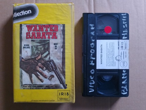 Vhs wanted sabata iris - sabata,