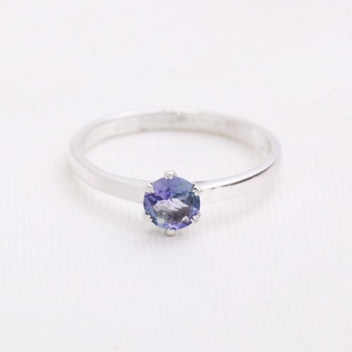 Saphir bleu fiançailles bague - saphir,