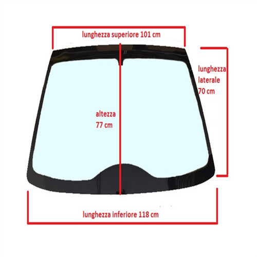 0041082 pare brise teinté - 0041082,