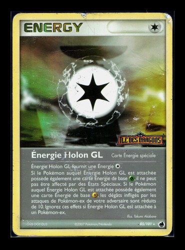 Carte pokémon energie - pokémon, holon