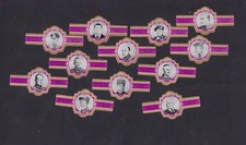 Série complète de 12  Bague