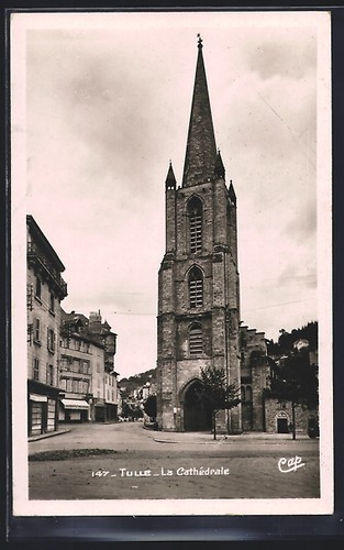 Cpa tulle cathédrale - la,