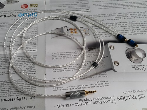 5mm trrs occ silver cable - trrs,