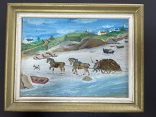 Tableau signé kergoyant - tableau,