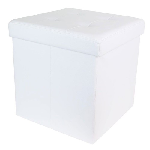 Pouf coffre pliable - pouf,