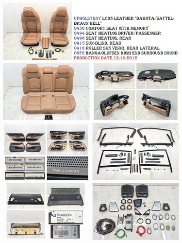 Ensemble sièges bmw f02 - ensemble, de