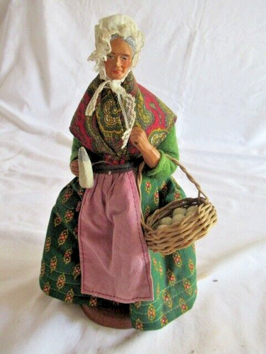Ancien santon femme au - femme,