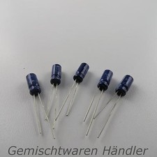 5xMarken Elko 0,1µF 50V