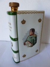 Flacon de COGNAC CAMUS commémoratif en porcelaine Napoléon premier