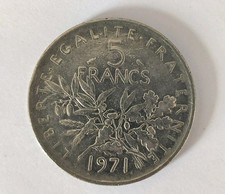 Pièce de 5 Francs Semeuse -