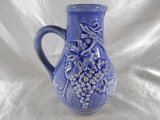  TRES BEAU PICHET BARBOTINE PAMPRE DE VIGNE " LA MOUTARDE BORNIER A DIJON " 