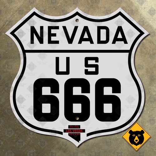 Nevada route 666 highway - us,