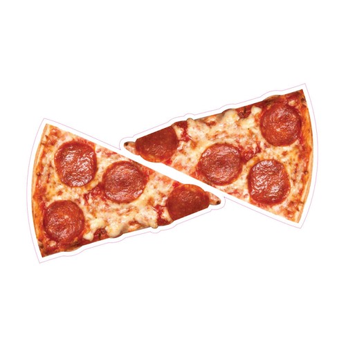 Food truck decals pizza - food,