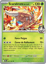 Carte Pokémon Scarabrute de Luth 1/182Rivalitées Destinées EV10 DRI FR NEUF