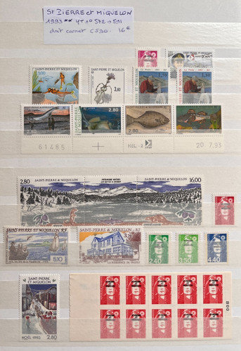 Timbres saint pierre - pierre, et
