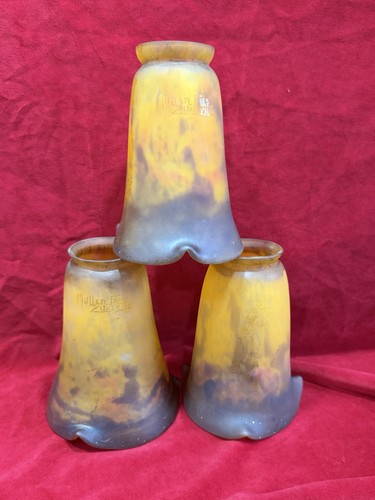 Lot tulipes pates verre - tulipes,