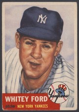 1953 TOPPS ~ #207 ~ WHITEY