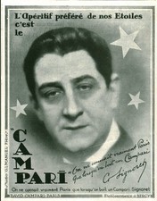 Publicité ancienne Campari