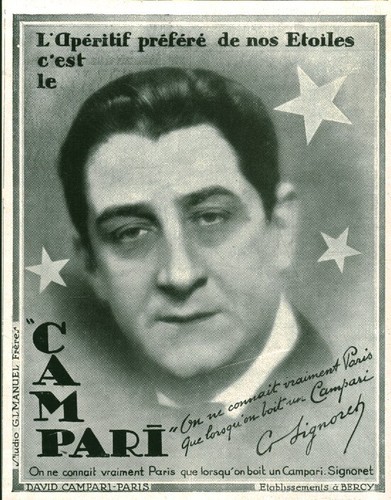 Publicité ancienne campari - publicité,