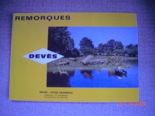 Ancienne brochure - ancienne,