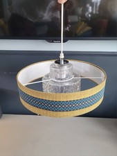 Suspension vintage globe en