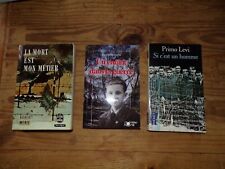 Lot 3 livres romans guerre