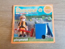 Rare Éboueur Playmobil homme
