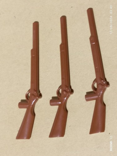 Playmobil fusil anglais - playmobil, x3