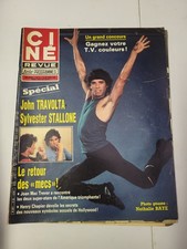 Ciné Revue Oct 83 John Travolta-stalonne