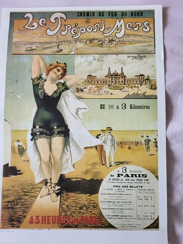 Affiche chemin fer nord - affiche, du