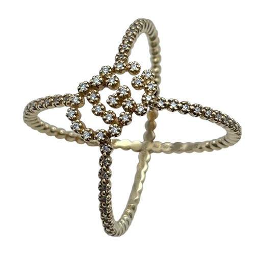 Bague gucci running diamond - bague,