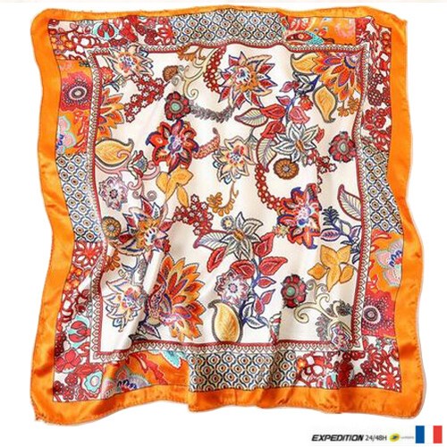 Foulard carré mode - foulard,