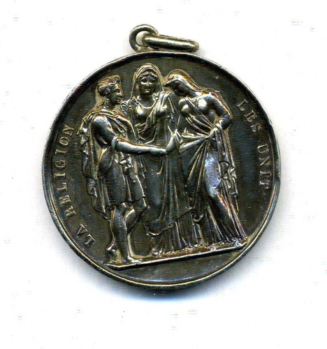 Médaille mariage argent - médaille,