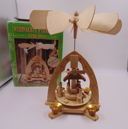 Vintage weihnachts pyramide - vintage,