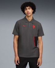  Ac Milan Puma Polo Maillot Gris Coton PUMATECH 2025 26 