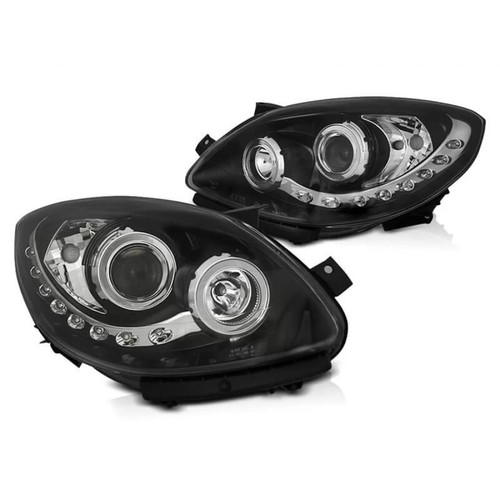 Tuning headlight set with - , drl
