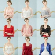 Mariage Boléro Dentelle Enveloppe Étole Cape Étoles Femme Tulle Cardigan Tops