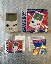 Nintendo Gameboy Consolé en Boite avec Notices Et Manuel TBE À Lire Description