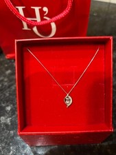 Collier Or Blanc 9 Carats avec