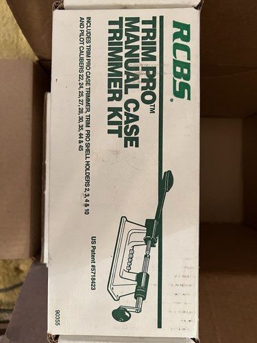 Rcbs trim pro manual - trim, case