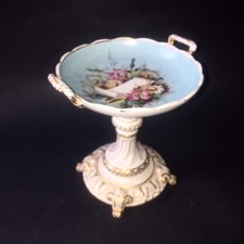 Rare Royal Copenhague Coupe Sur Pied XIXe Royal Copenhaguen Denmark 19 Cth