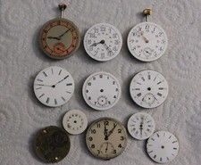 lot 21 mouvements montre gousset  13 hommes et 8 femmes