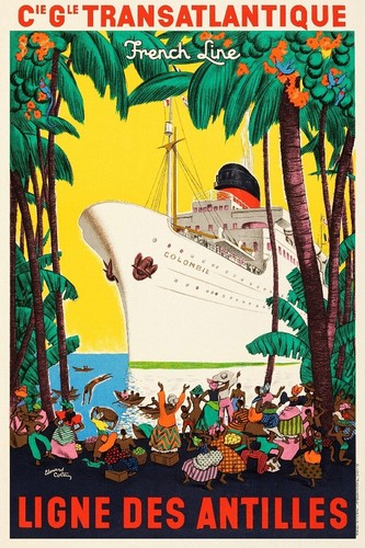 Paquebot colombie antilles - le,