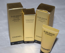 CHANEL SUBLIMAGE LE MASQUE VISAGE / LE SERUM YEUX + LA CREME SOIN ULTIME = 13 ml