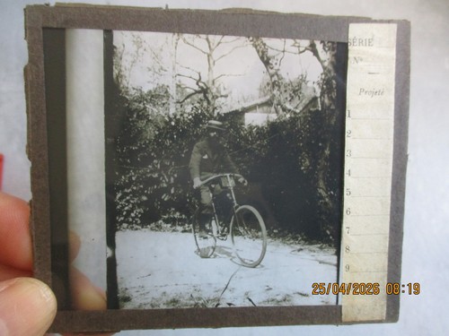 Homme velo plaque verre - homme,
