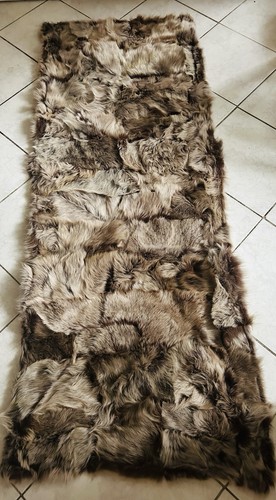 Couverture fourrure brun - 1,