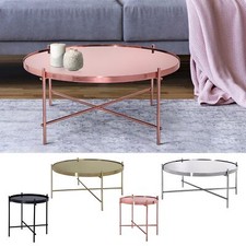Table basse avec plateau en